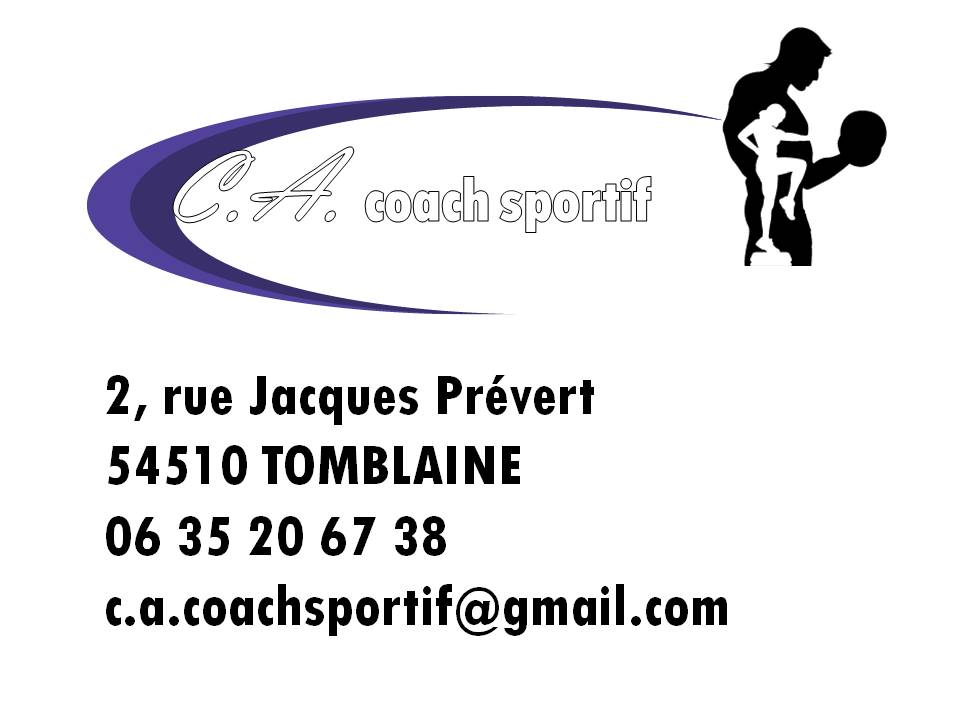 Carte de visite - Coach sportif TOMBLAINE - 54510 - Christian ARNOULD